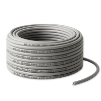 Qoltec Kabel Patchcord sieciowy skrętka UTP | Miedziany Cu | CAT6 | Highspeed 1Gb/s | LAN | 25m | Szary 