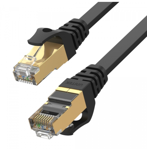 Unitek Patchcord CAT.7 SSTP 5M (8P8C) RJ45; płaski; C1897BK-5M 