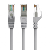 Kabel Gembird Patch cord kat.6 miedź UTP 0.5m szary