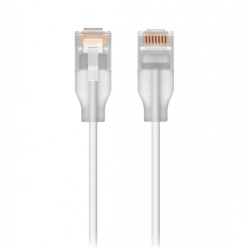 UBIQUITI Kabel sieciowy UACC-Cable-Patch-EL-0.15M-W półprzezroczysty, biały 0,15m, Cat6 