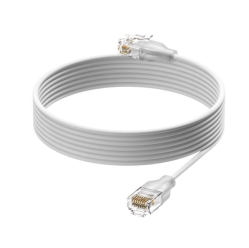 UBIQUITI Kabel sieciowy UACC-Cable-Patch-EL-0.15M-W półprzezroczysty, biały 0,15m, Cat6 