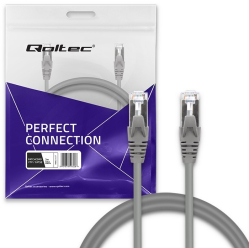Qoltec Kabel patchcord FTP | CAT5e | 2 x RJ-45 | 3m 