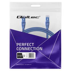 Qoltec Kabel patchcord UTP | CAT6 | 2 x RJ-45 | 5m 