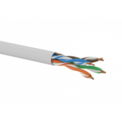 Kabel U/UTP typu linka Alantec kat.5E PVC Szary 100m - 25 lat gwarancji