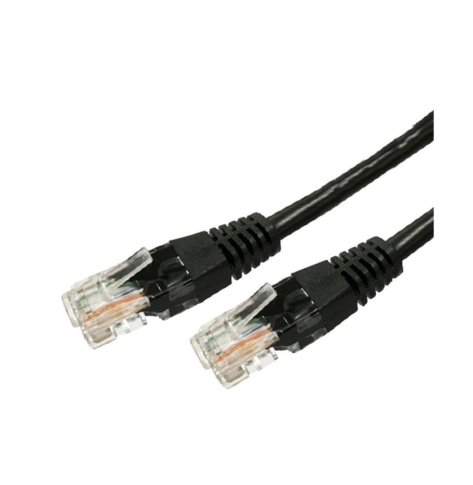 TB Kabel Patchcord miedziany kat.6A RJ45 UTP 3m. czarny