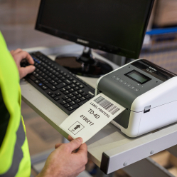 Drukarka etykiet Brother TD4455DNWB