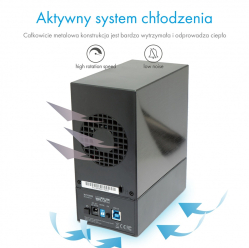IcyBox IB-RD3621U3 2x3.5'' RAID 