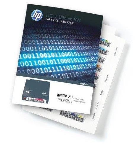 Pakiet etykiet HPE Q2014A LTO-7 Ultrium RW 