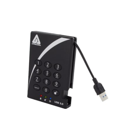 Dysk zewnętrzny LENOVO Storage Apricorn A25-3PL256-1000 Aegis Padlock 3.0 1TB HDD
