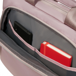 Samsonite Torba na laptopa 15.6 cala Guardit Classy różowo-szara