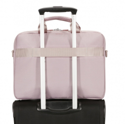 Samsonite Torba na laptopa 15.6 cala Guardit Classy różowo-szara