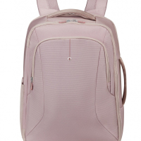 Samsonite Plecak kabinowy na laptopa 15.6 cala Guardit Classy M różowo-szary