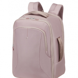 Samsonite Plecak kabinowy na laptopa 15.6 cala Guardit Classy M różowo-szary