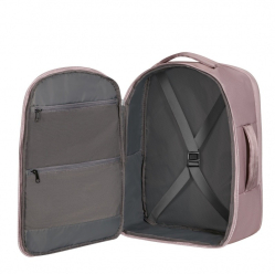 Samsonite Plecak kabinowy na laptopa 15.6 cala Guardit Classy M różowo-szary