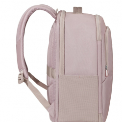 Samsonite Plecak kabinowy na laptopa 15.6 cala Guardit Classy M różowo-szary