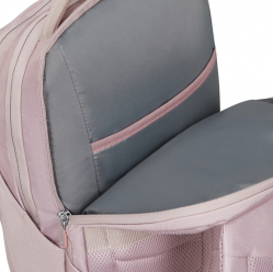 Samsonite Plecak na laptopa 15.6 cala Guardit Classy różowo-szary