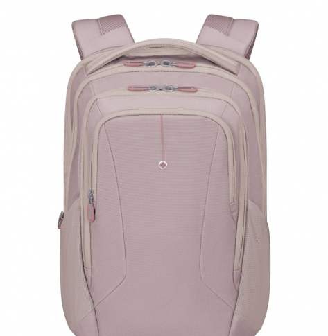 Samsonite Plecak na laptopa 14.1 cala Guardit Classy różowo-szary