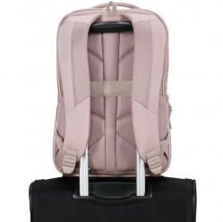 Samsonite Plecak na laptopa 14.1 cala Guardit Classy różowo-szary