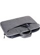 Torba SOLID LEATHER 15,6 cala Szara 