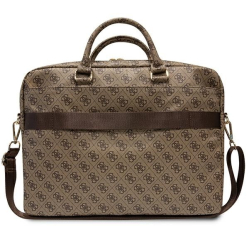 GUESS Torba do notebooka 16 cali 4G Printed GUCB15P4RPSW Brązowa