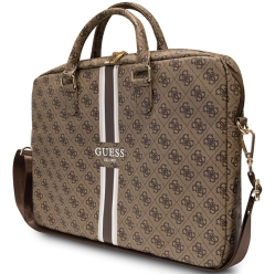 GUESS Torba do notebooka 16 cali 4G Printed GUCB15P4RPSW Brązowa