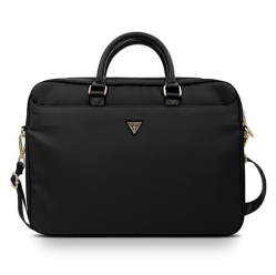 GUESS Torba do notebooka 16 cali GUCB15NTMLBK logo czarna