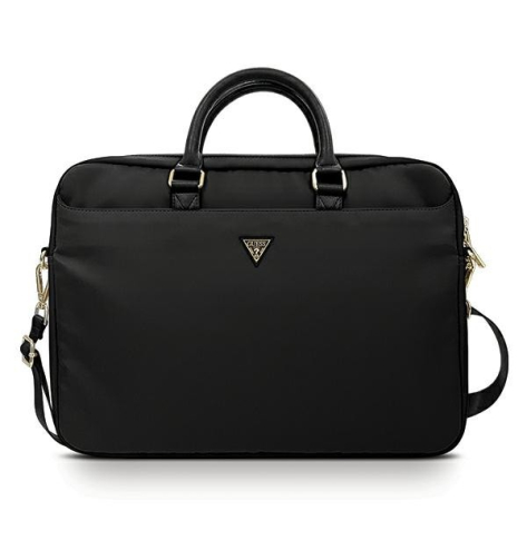 GUESS Torba do notebooka 16 cali GUCB15NTMLBK logo czarna
