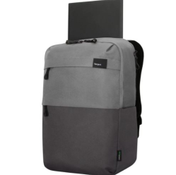Targus Plecak podróżny 16 cali Sagano EcoSmart Travel czarno-zielony 