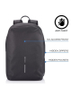Plecak antykradzieżowy XD DESIGN BOBBY SOFT BLACK