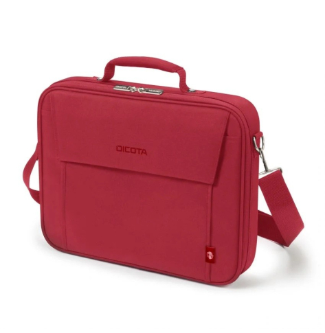 DICOTA Torba na laptopa Eco Multi BASE 15-17.3 cala czerwona