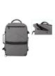 MANHATTAN Rome Travel Backpack 17.3i Sleeves for Most Laptops Up To 17.3i and Tablets Up To 11i 3 Soft Clamshell Cases gray