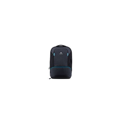 ACER NP.BAG1A.291 PREDATOR HYBRID BACKPACK FOR 15.6, BLACK WITH TEAL BLUE