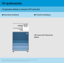 Urządzenie wielofunkcyjne HP LaserJet Enterprise 8501x Printer A3