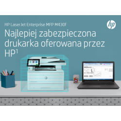 Urządzenie wielofunkcyjne HP LaserJet Enterprise MFP M430f MFP Mono laser A4 Copy USB LAN