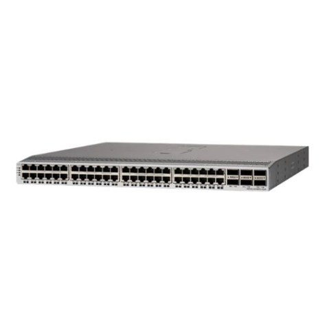 Switch CISCO Nexus 9300 48-portów 100/1/2.5/5/10 6-portów 40/100 QSFP28 POE++