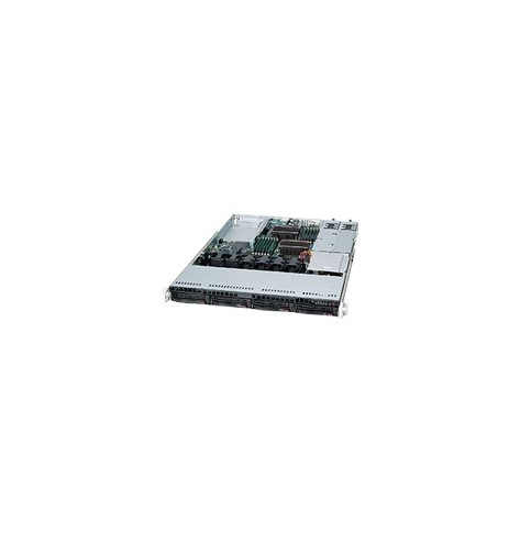 SUPERMICRO Chassis 1U SC815 TQC WIO w/ Redundant PSU 750W Quick RoHS/REAC