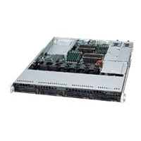 SUPERMICRO Chassis 1U SC815TQC WIO w/ Redundant 500W quick RoHS/REACH