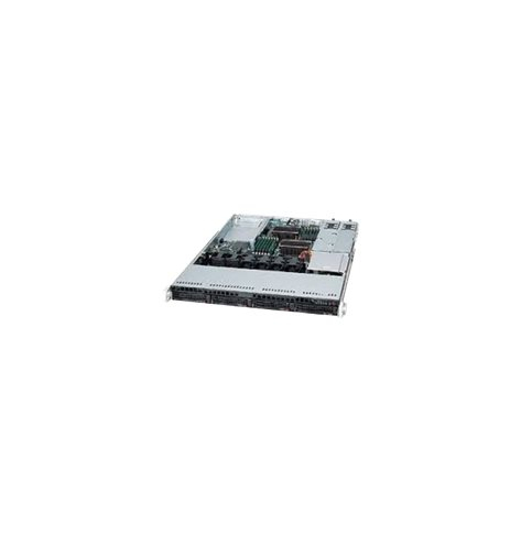 SUPERMICRO Chassis 1U SC815TQC WIO w/ Redundant 500W quick RoHS/REACH