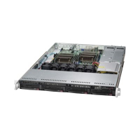 SUPERMICRO Chassis 1U Standard SC815TQC Chassis SAS3 BPN w/ Redundant PSU 500W quick release