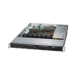 SUPERMICRO Chassis 1U Standard SC815TQC Chassis SAS3 BPN w/ Redundant PSU 500W quick release