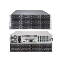SUPERMICRO Chassis 4U SC847B LP SAS3 dual expander 10K fan 1200W PWS