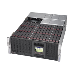 SUPERMICRO Chassis 4U SC946L SAS3 top loading 45 Drives JBOD w/Single Expander
