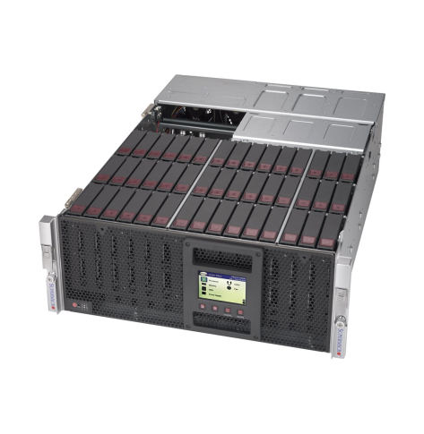 SUPERMICRO Chassis 4U SC946L SAS3 top loading 45 Drives JBOD w/Single Expander