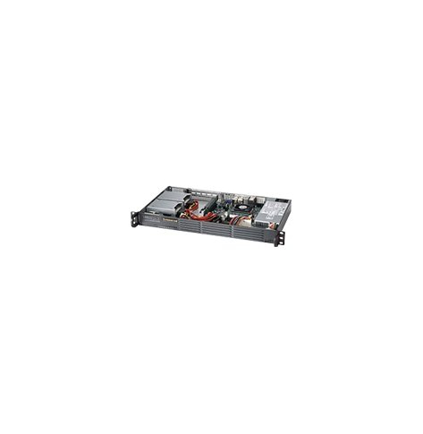SUPERMICRO Chassis Black 1U Mini SC504 w/ PSU 203W