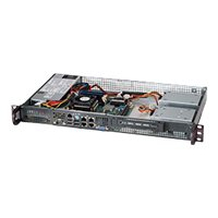 SUPERMICRO Chassis Black 1U Mini SC505 w/ PSU 200W Removable IO