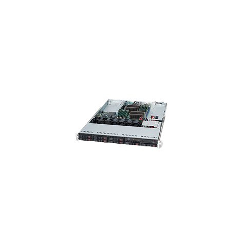 SUPERMICRO Chassis Black 1U SC113 WI/O w/ 600W