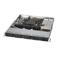 SUPERMICRO Chassis Black 1U SC113MFAC2 chassis w/ Redundant PSU platinum 800W