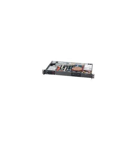 SUPERMICRO Chassis Black 1U SC510T W/ 203W PWS