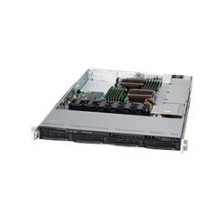 SUPERMICRO Chassis Black 1U SC815 WI/O w/ PSU 600W