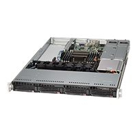 SUPERMICRO Chassis Black 1U SC815 WIO W/ Redundant 500W